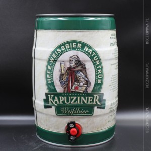 KAPUZINER WEISSBIER NATURTRÜB 5L BECZKA 
