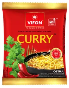 ZESTAW 48 SZT - VIFON KURCZAK CURRY 70G